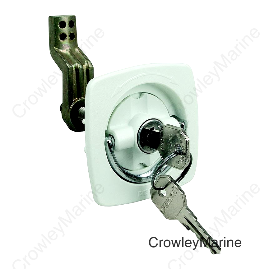 2-1/2 X2-1/2 White Flush Loc