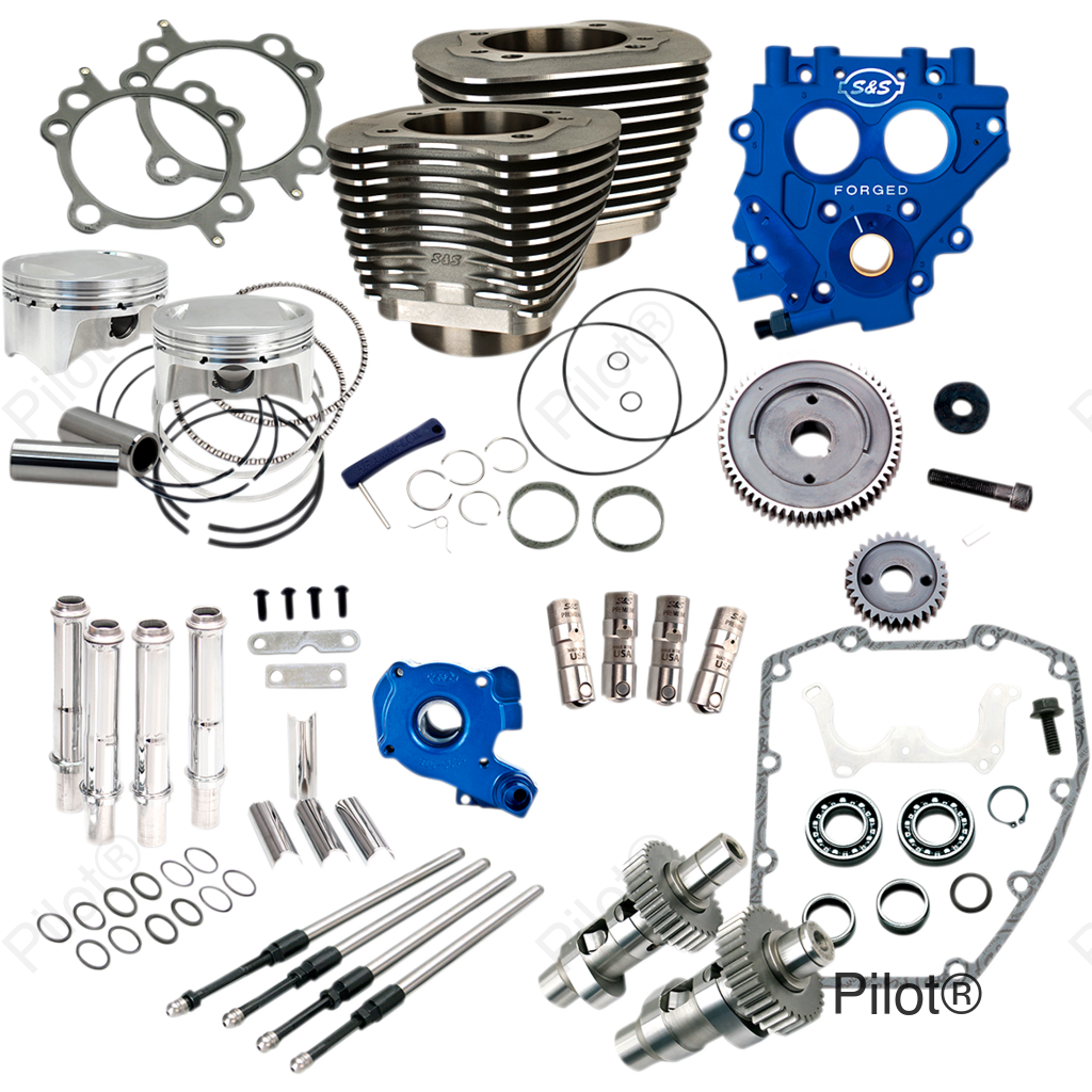 100" Power Package Performance Kit - Gear Drive - Black