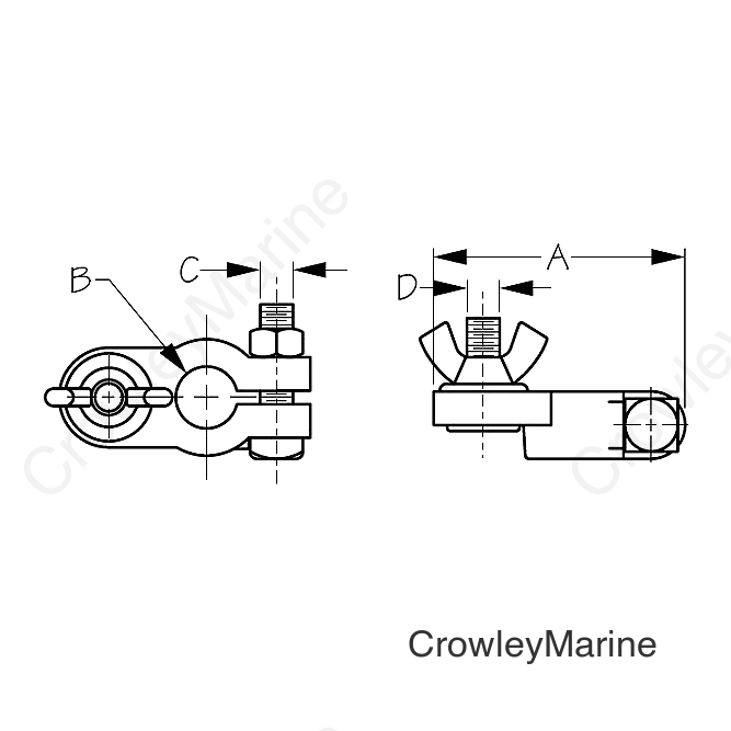 Sea-Dog 4152101 Battery Terminals, Positive & Negative Set
