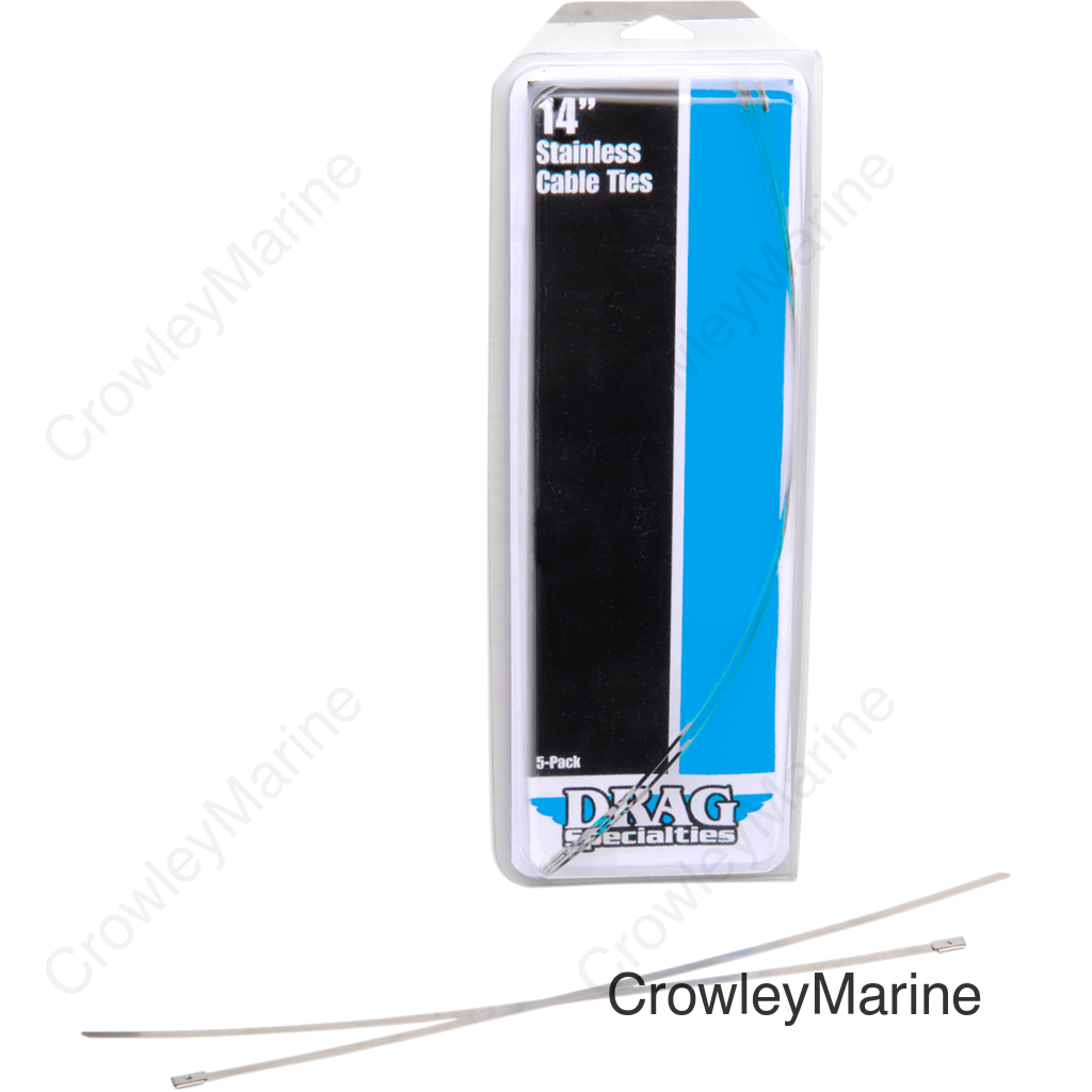 TIE WRAPS SS 14" LONG