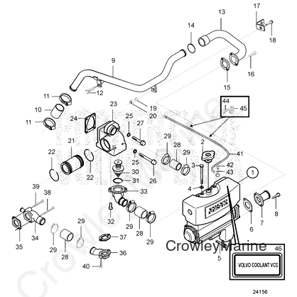 Dipstick Tube(V2) - Volvo Penta (3595385)
