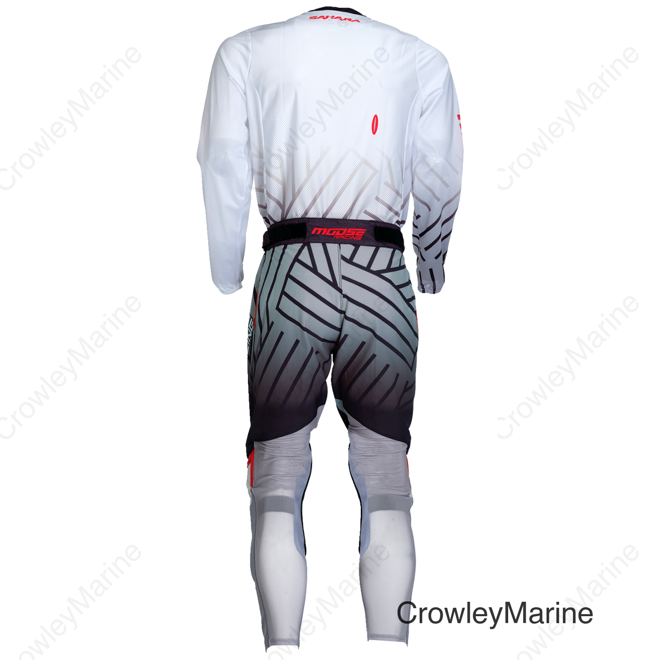 JERSEY SAHARA BLACK/WHITE XL