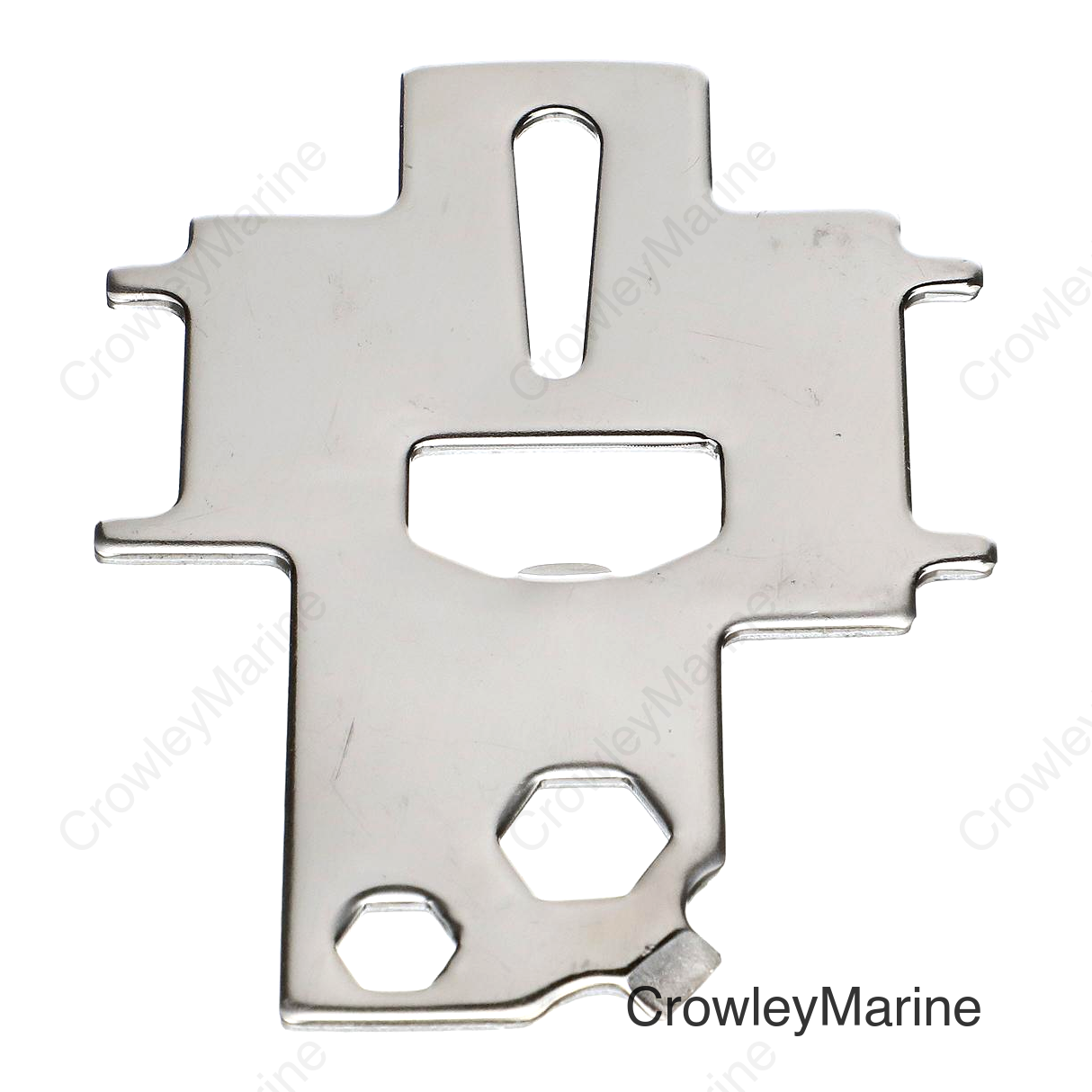 Seachoice Universal Non-Magnetic Stainless Steel Marine Boat Deck Plate Key & Tool