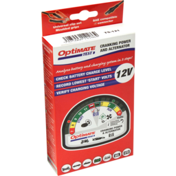 Battery Charging System/Alternator Tester - Pocket - Battery Clip/12V thumbnail-1