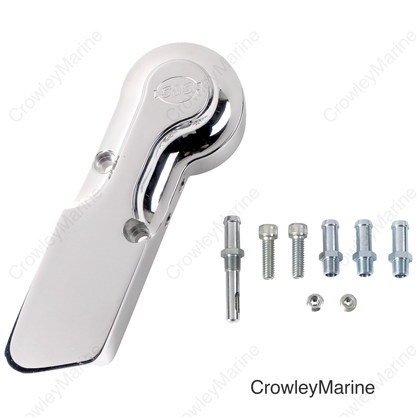 Oil Filter Mounting Bracket Kit - Polished