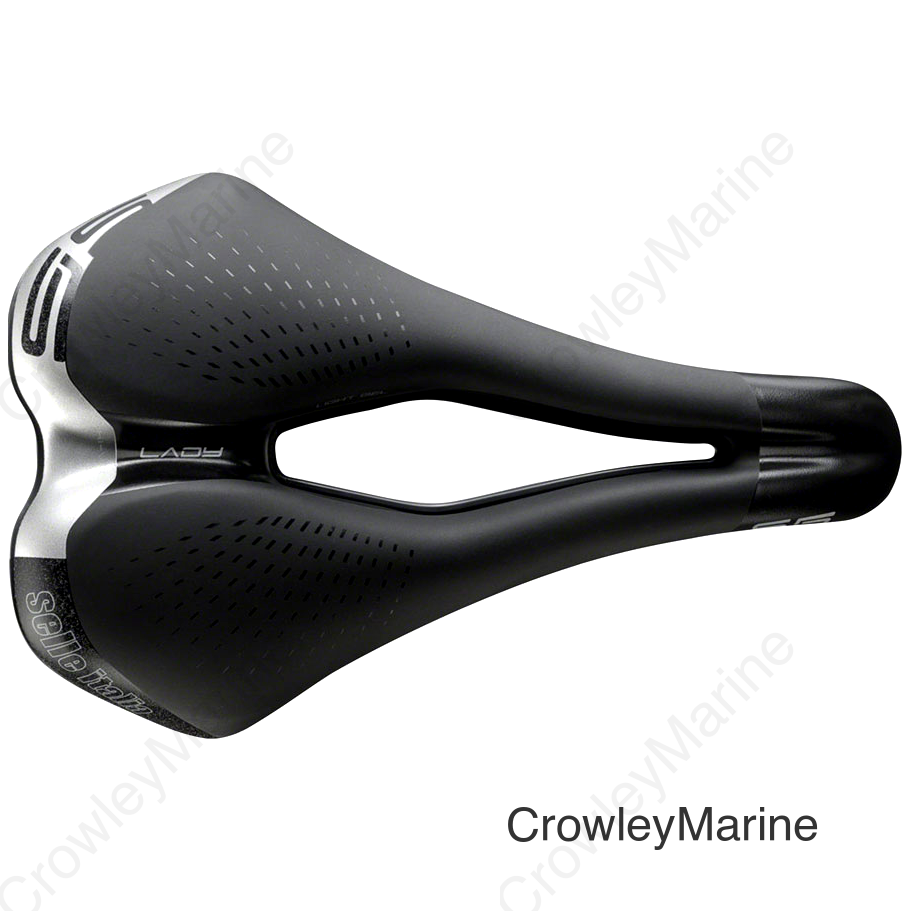 Selle Italia S 5 Lady Superflow Saddle - Fec Alloy Black S3 Women's