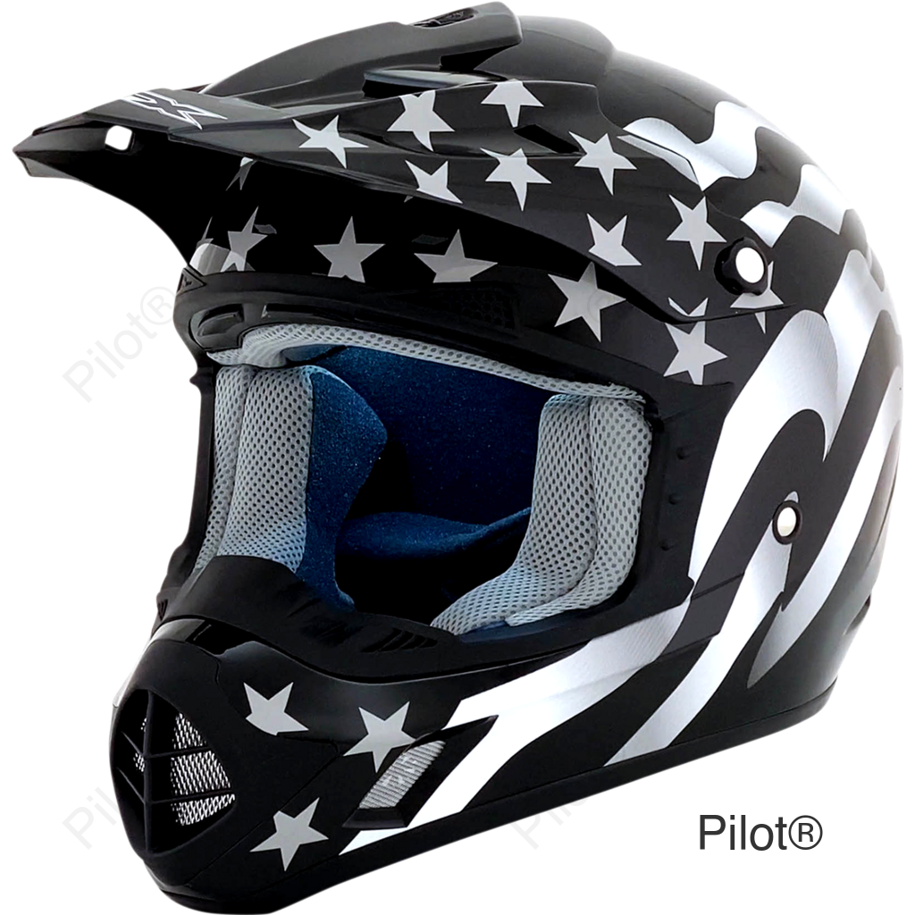 FX-17 Helmet - Flag - Stealth - 2XL