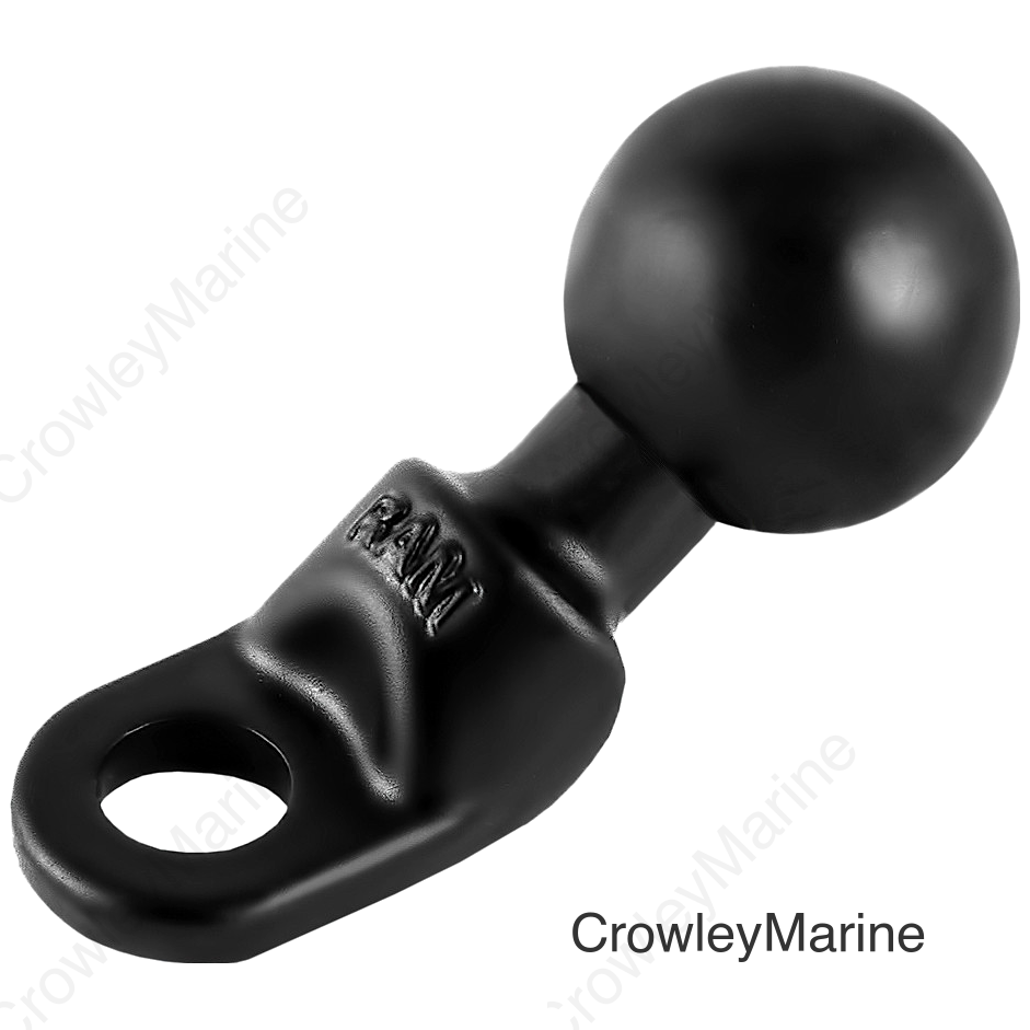 BASE W/ 9 MM HOLE / 1" BALL