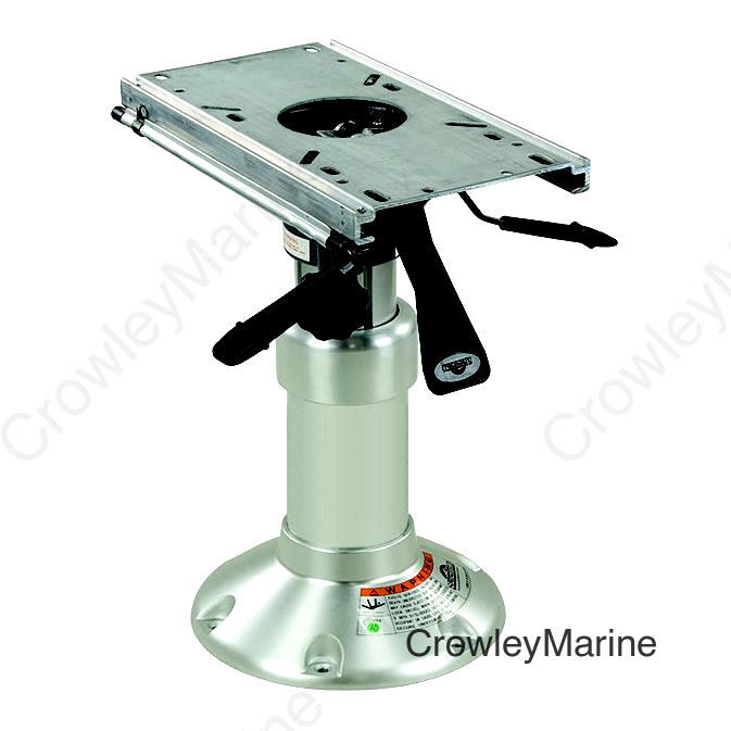 Springfield 1250301 2-7/8" Series Heavy-Duty Mainstay Pedestal Package 14.5" to 20" With 9" Base (Includes Base, Post and Slide & Swivel)