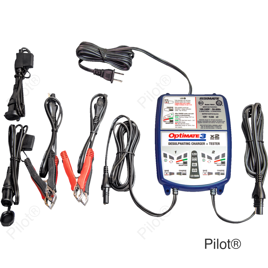 Battery Charger/Maintainer - 2-Bank