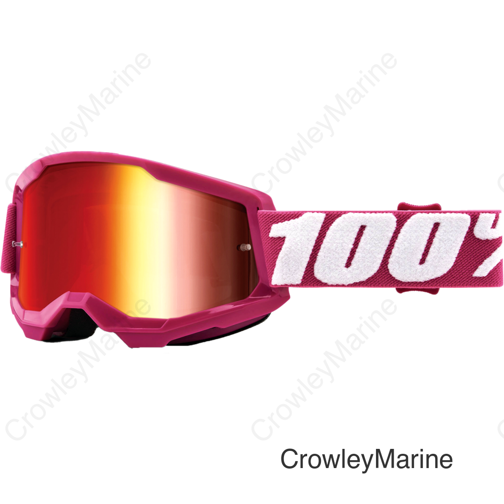 STRATA 2 GOGGLE FLETCHER MIRROR RED LENS