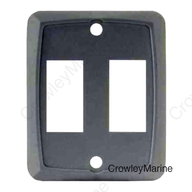 DOUBLE FACE PLATE  WHT