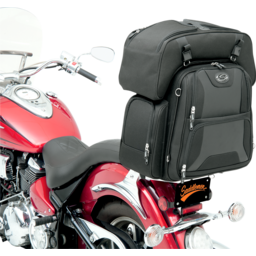 FTB3600 Sport Sissy Bar and Combo Bag - Black thumbnail-2