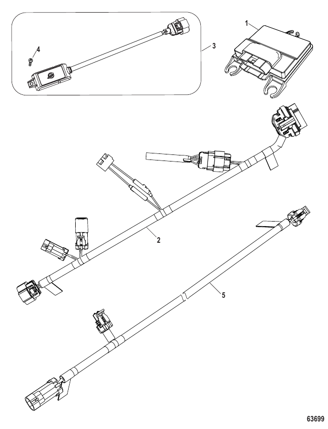 Serial Range Accessories Tow and Cruise Systems - 2014 & Up - Engine SmartTow Module Kit 8M0101650 (Mechanical)