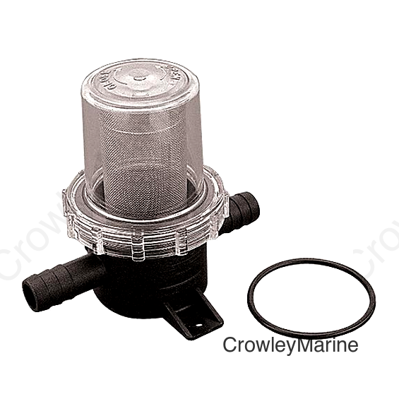 Poly In-Line Strainer, 5/8"