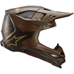 Supertech M10 Helmet - Squad - MIPS® - Dark Brown/Gold - Small thumbnail-2