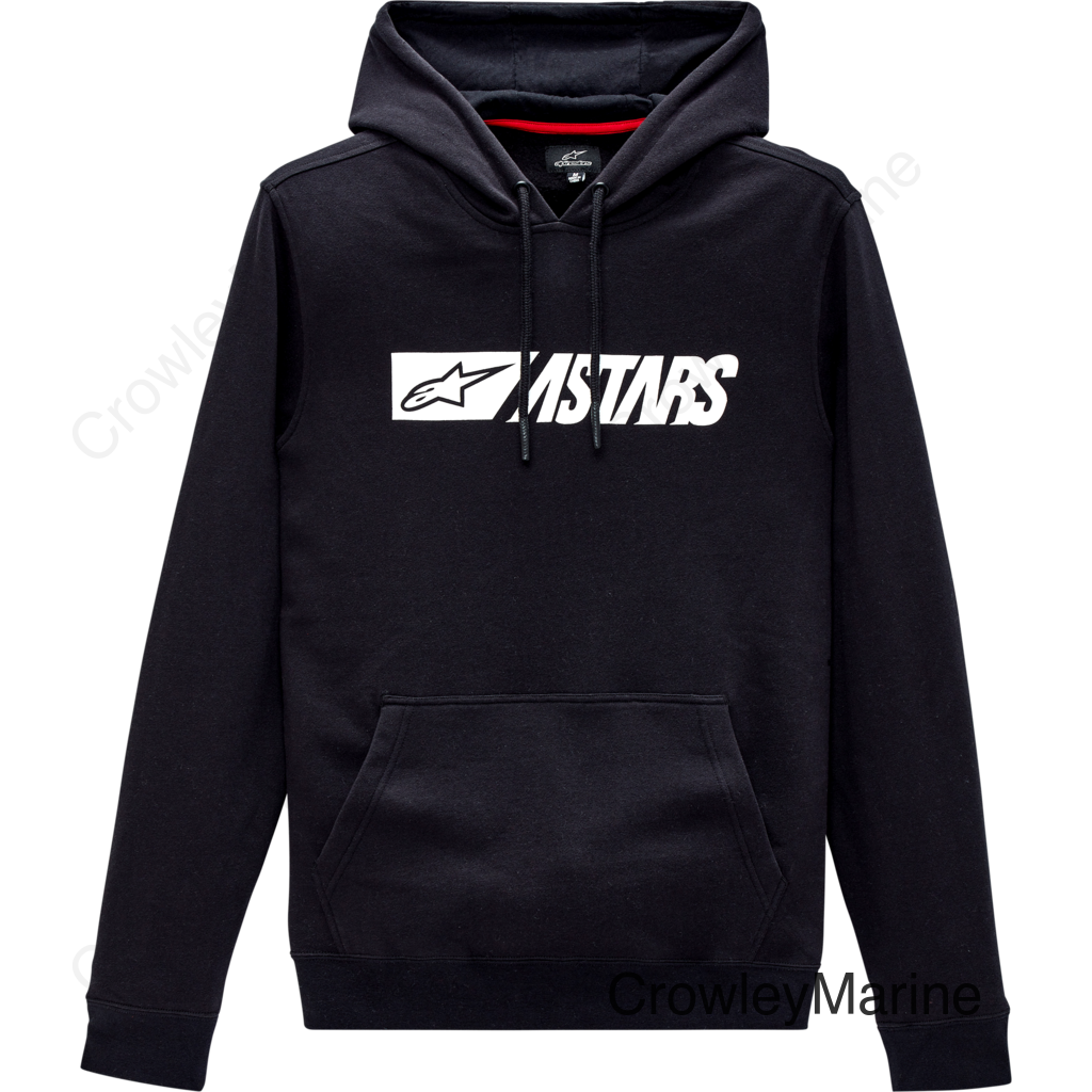 REBLAZE HOODIE BLACK/WHITE MD