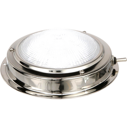 Seachoice LED Surface-Mount Dome Light, Bright White, Stainless Steel Flange, 5 in. Diameter thumbnail-3