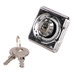 Seachoice Locking Lifting Ring, Stamped 304 Stainless Steel, Includes 2 Keys thumbnail-1