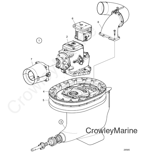 "INBOARD DRIVE, EXC"(V2) (3801816)