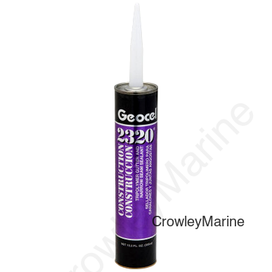 Geocel Sealant, 2300 Gen, Paintable 10.3oz, Black (389993)