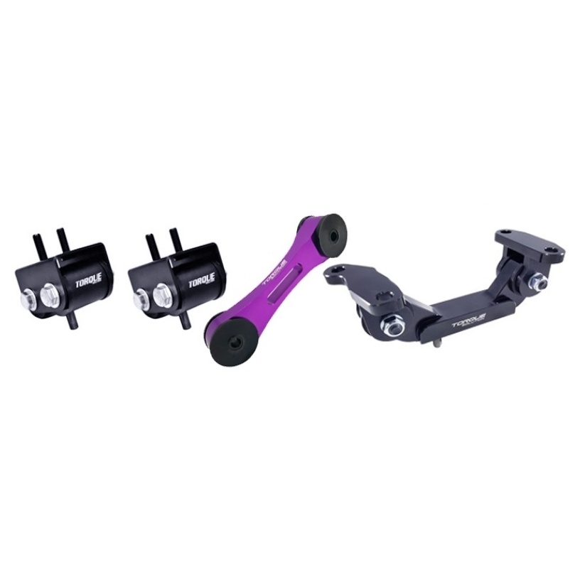 Torque Solution Engine /Transmission/Purple Pitch Mount - 02-14 Subaru WRX / 2004+ Subaru STI