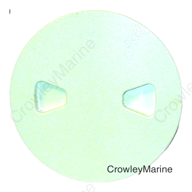 T-H Marine Sure-Seal Deck Plate 6", Sand Shell
