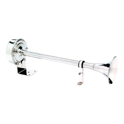Seachoice 14541 Single Trumpet Horn, Stainless Steel Tube and Mounting Bracket, 106 dB, 16-3/4 Inches Long, 12V thumbnail-5