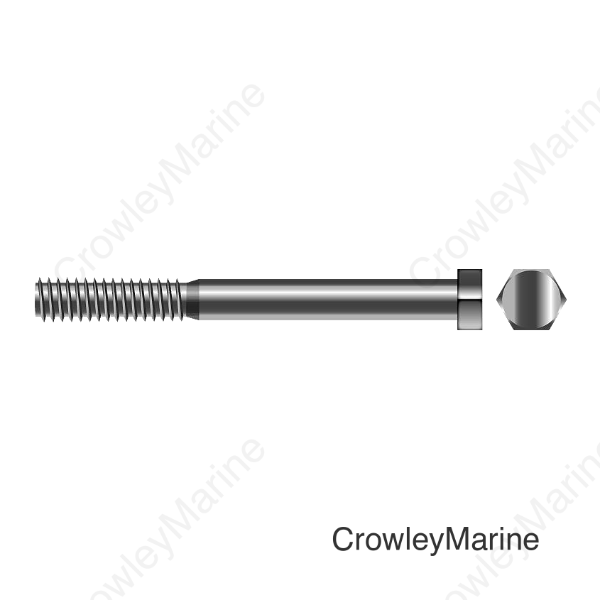 Cap Screw - Hex Head, 1/4-20 x 1"