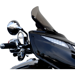 Windshield - Dark Smoke - 10" - Indian thumbnail-1