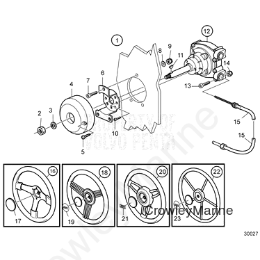 Mounting Kit(V2) - Volvo Penta (21580825)