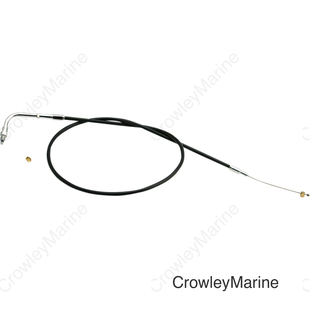 S&S Cycle 81-95 HD 48in Threaded Throttle Cable - Open Side