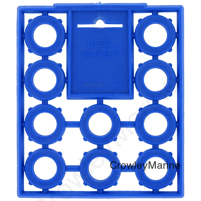 HOSE WASHERS, BLUE, 10 PER PKG (RV0000726)