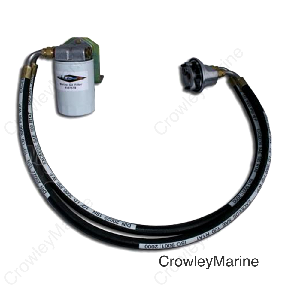 Oil Filter Kit, Remote 5.7 Single