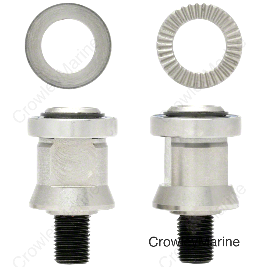 Surly Trailer Hitch Mount Axle Nuts: Fits 10x1mm Threaded Axles or Surly Direct-Frame Mounting Pair