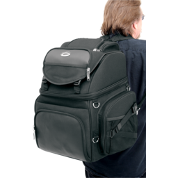 Backseat/Sissy Bar Bag - Black thumbnail-5