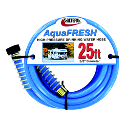 Valterra W019300 Blue AquaFresh High Pressure RV Drinking Water Hose, 5/8" x 25' thumbnail-1