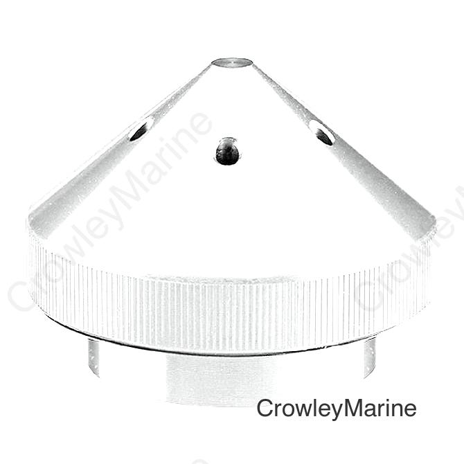 T-H Marine GFELMKWDP G-Force™ Eliminator Trolling Motor Prop Nut For MinnKota 80, 101, 113, White