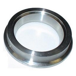 Torque Solution Stainless Steel V-Band Clamp & Flange Kit - 2.5in thumbnail-2
