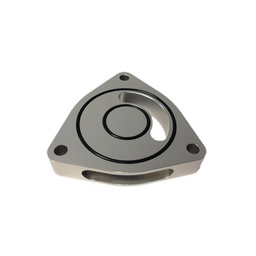 Torque Solution Blow Off BOV Sound Plate (Silver) 11+ Hyundai Veloster Turbo thumbnail-2