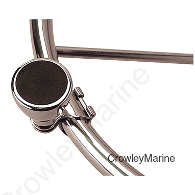 Knob w/Black Nylon Insert