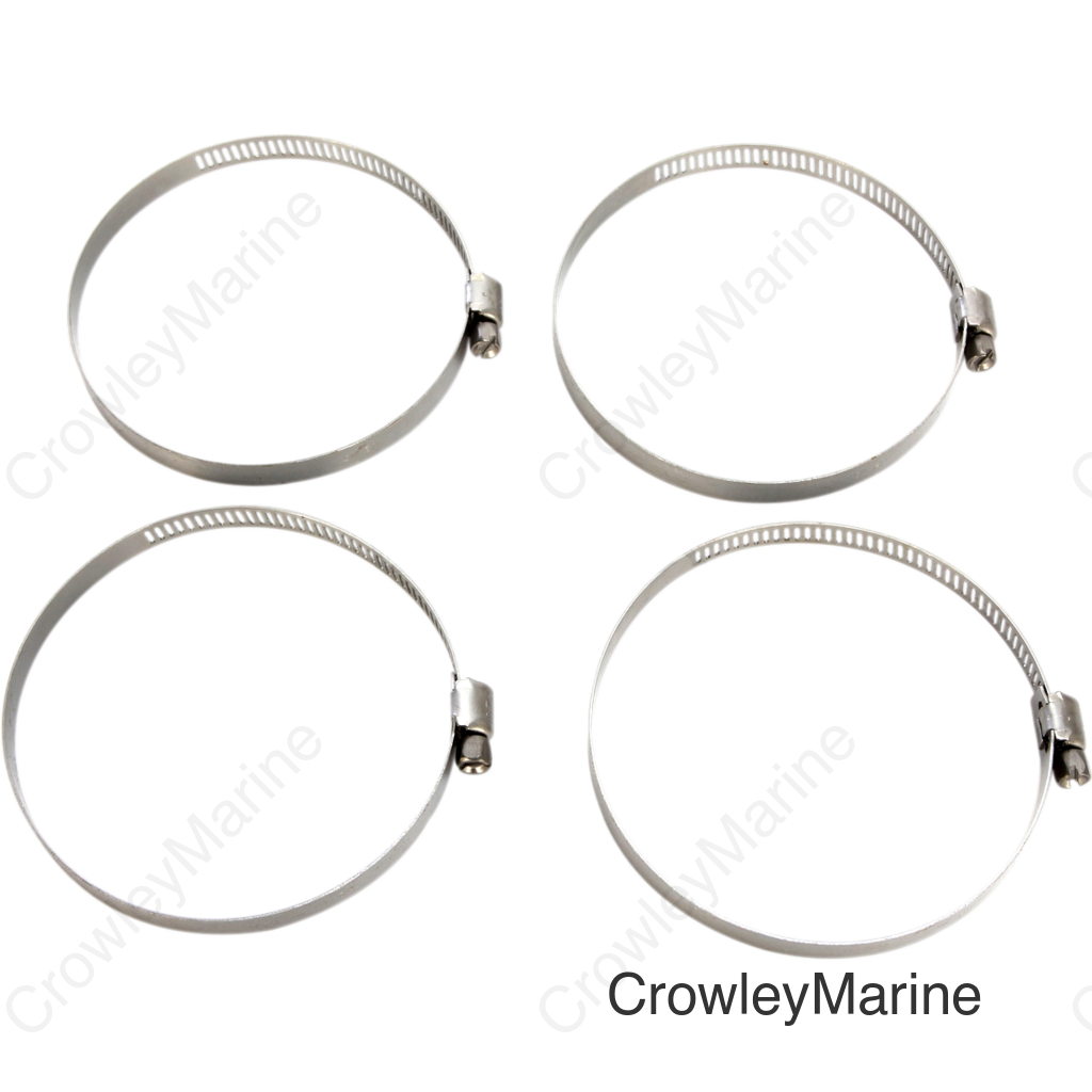 CLAMP HOSE SS 58-83MM 4PK