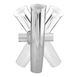 Adj SS Rod Holder Fits 7/8&1 thumbnail-0