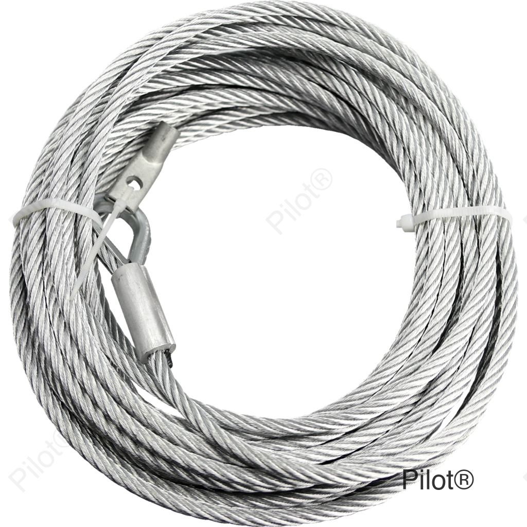 Winch Cable - 15/64" x 38' - UTV