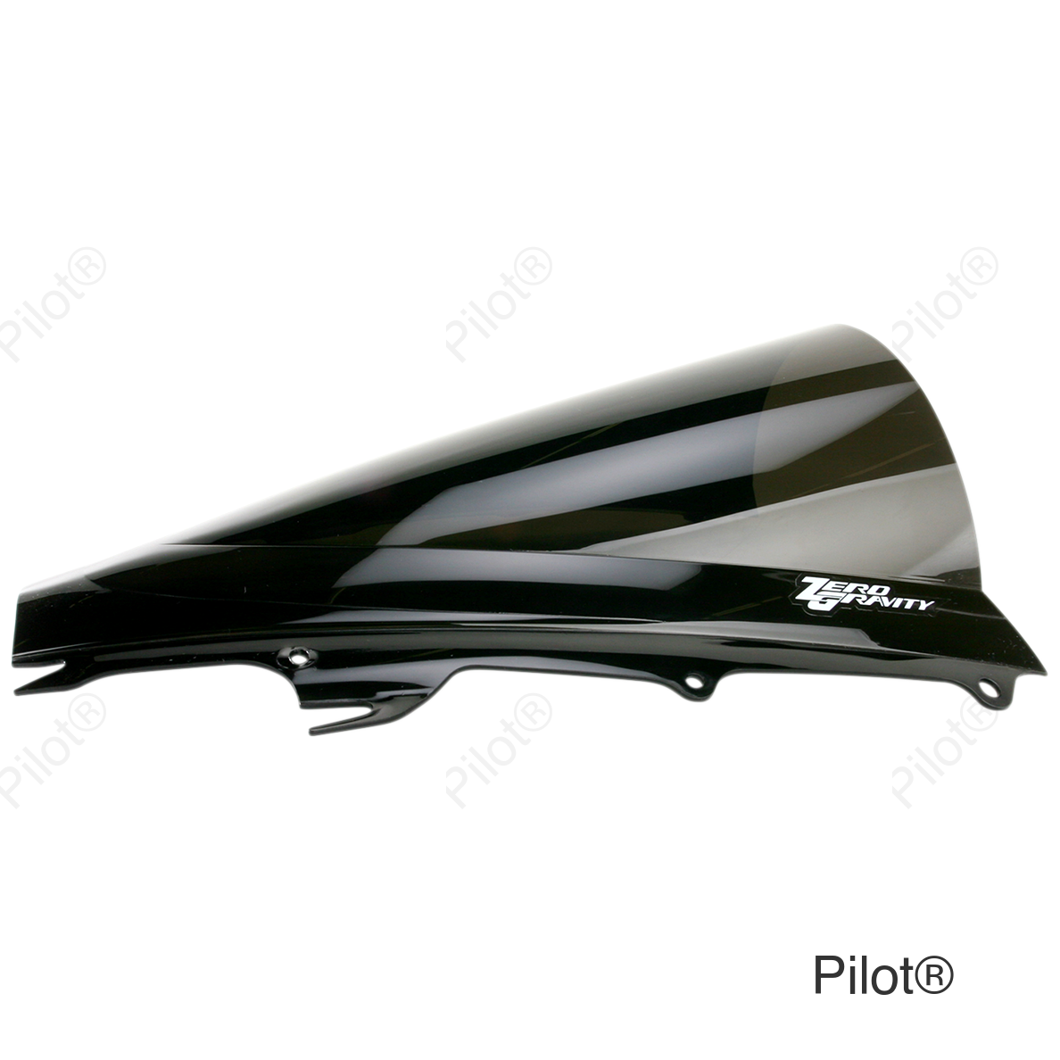 Double Bubble Windscreen - Dark Smoke - 675