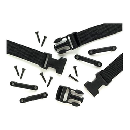 Seachoice Dual-Strap Fuel Tank Hold Down Kit w/ Fasteners and Deck Fittings thumbnail-2