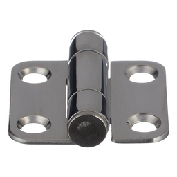Seachoice Barrel-Up Friction Hinge, 316 Stainless Steel, 1-1/2 In. X 1-1/2 In., 1 Pair thumbnail-0