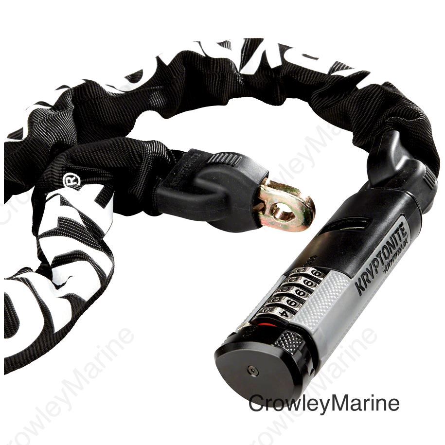 Kryptonite KryptoLok 990 Chain Lock with Combination: 2.95' (90cm)