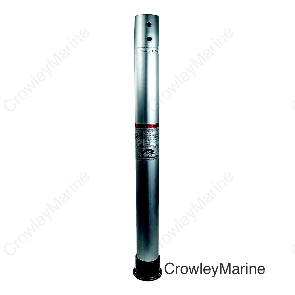Springfield 1692027L1 Thread-Lock™ 27" Table Post, Anodized Finish