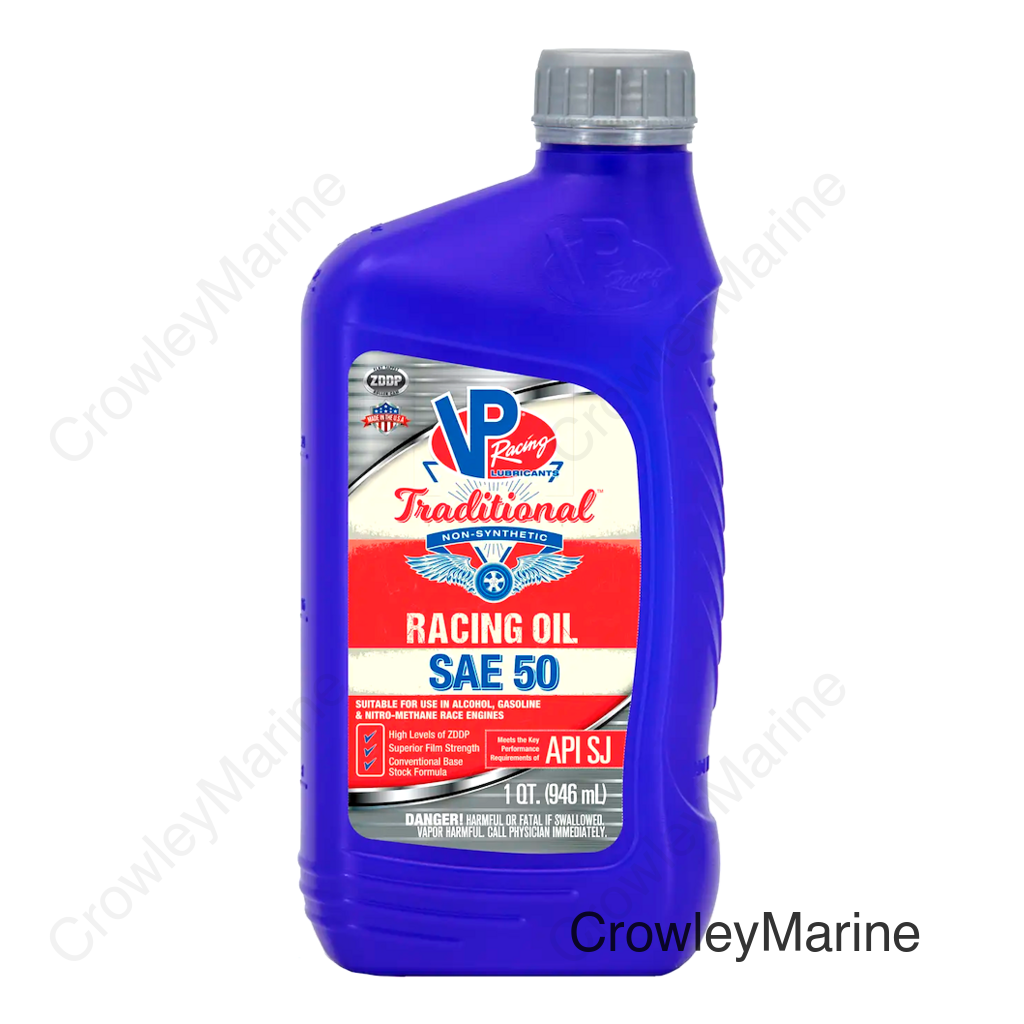 VP SAE50 TRADITIONAL NON SYN OIL